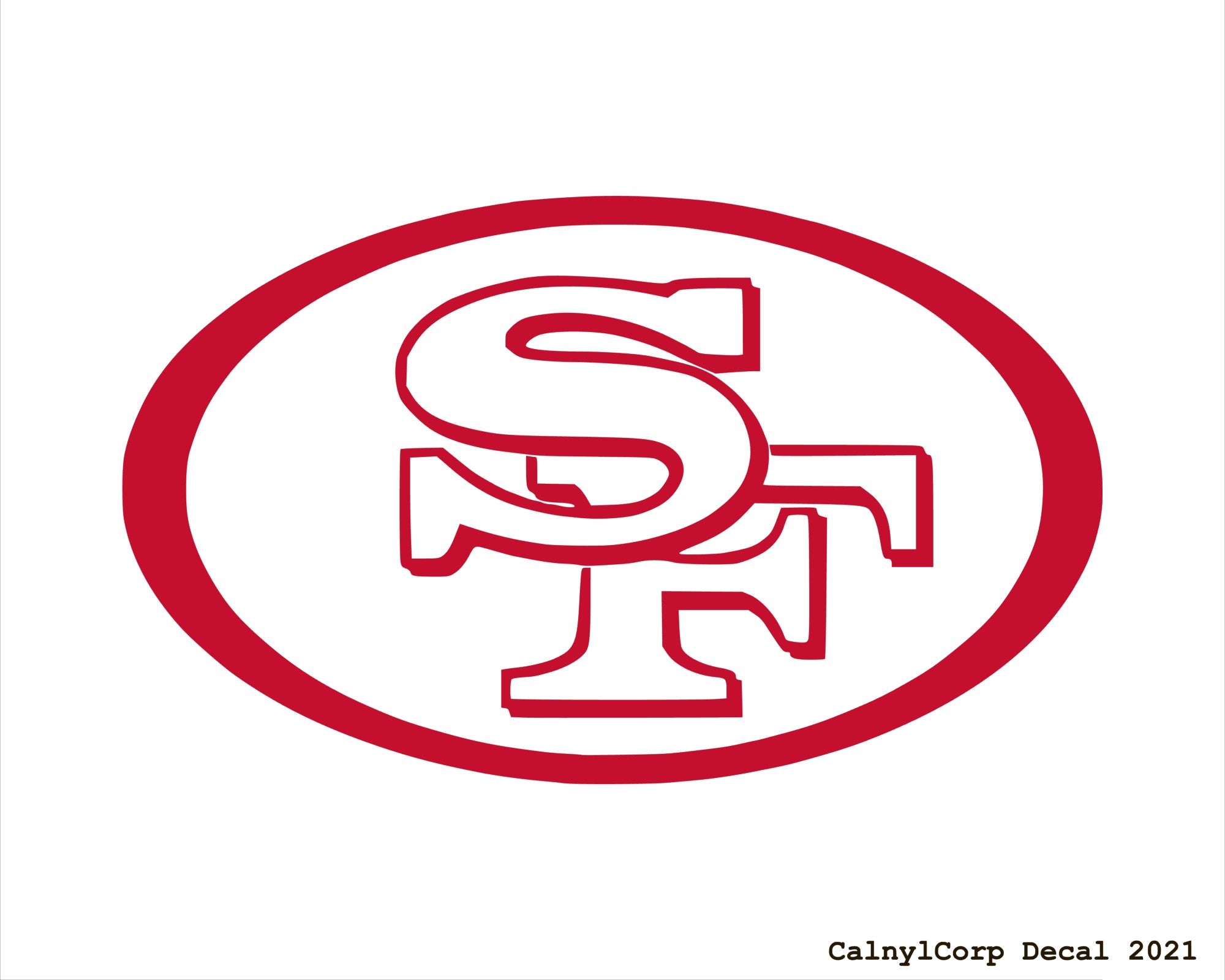 49ers Stickers