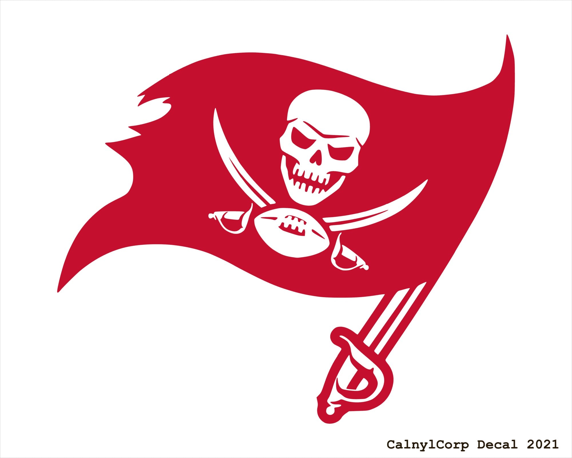 Tampa Bay Buccaneers Stickers for Sale