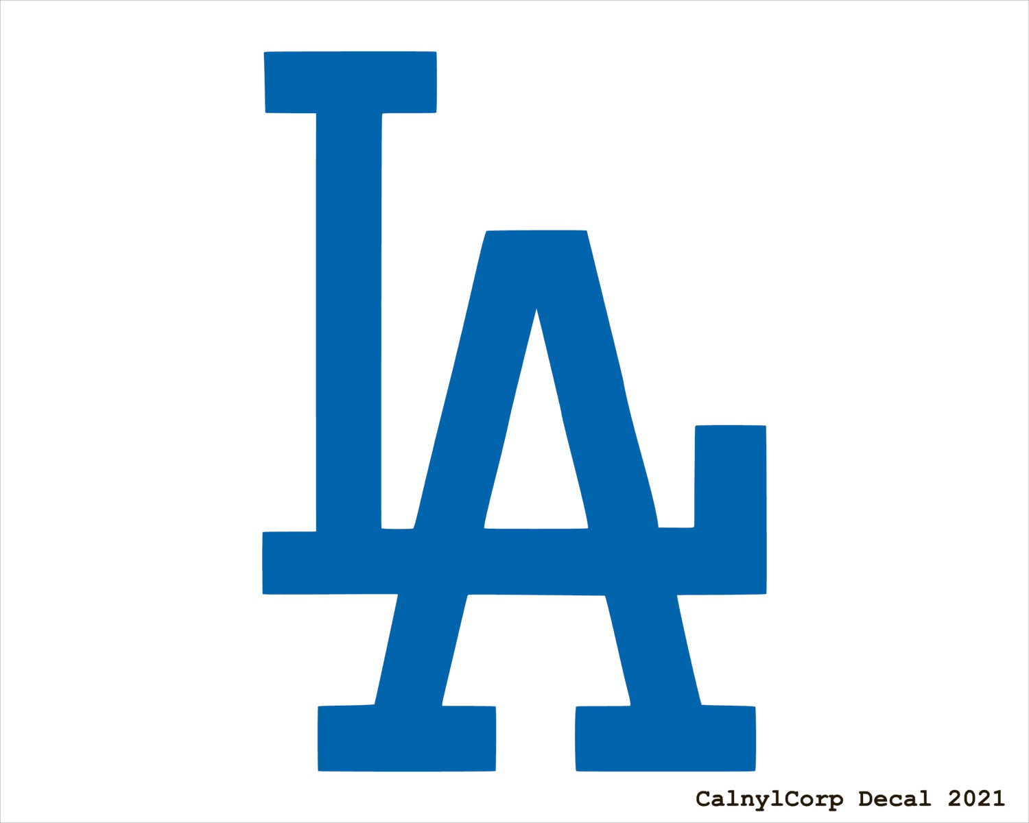 Hello Kitty Los Angeles Dodgers Decal Sticker Custom