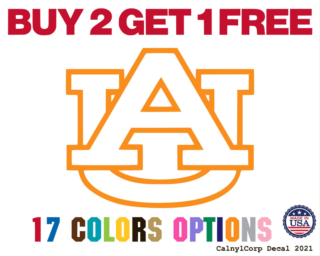 Auburn University, Tigers Vinyl Sticker Decals