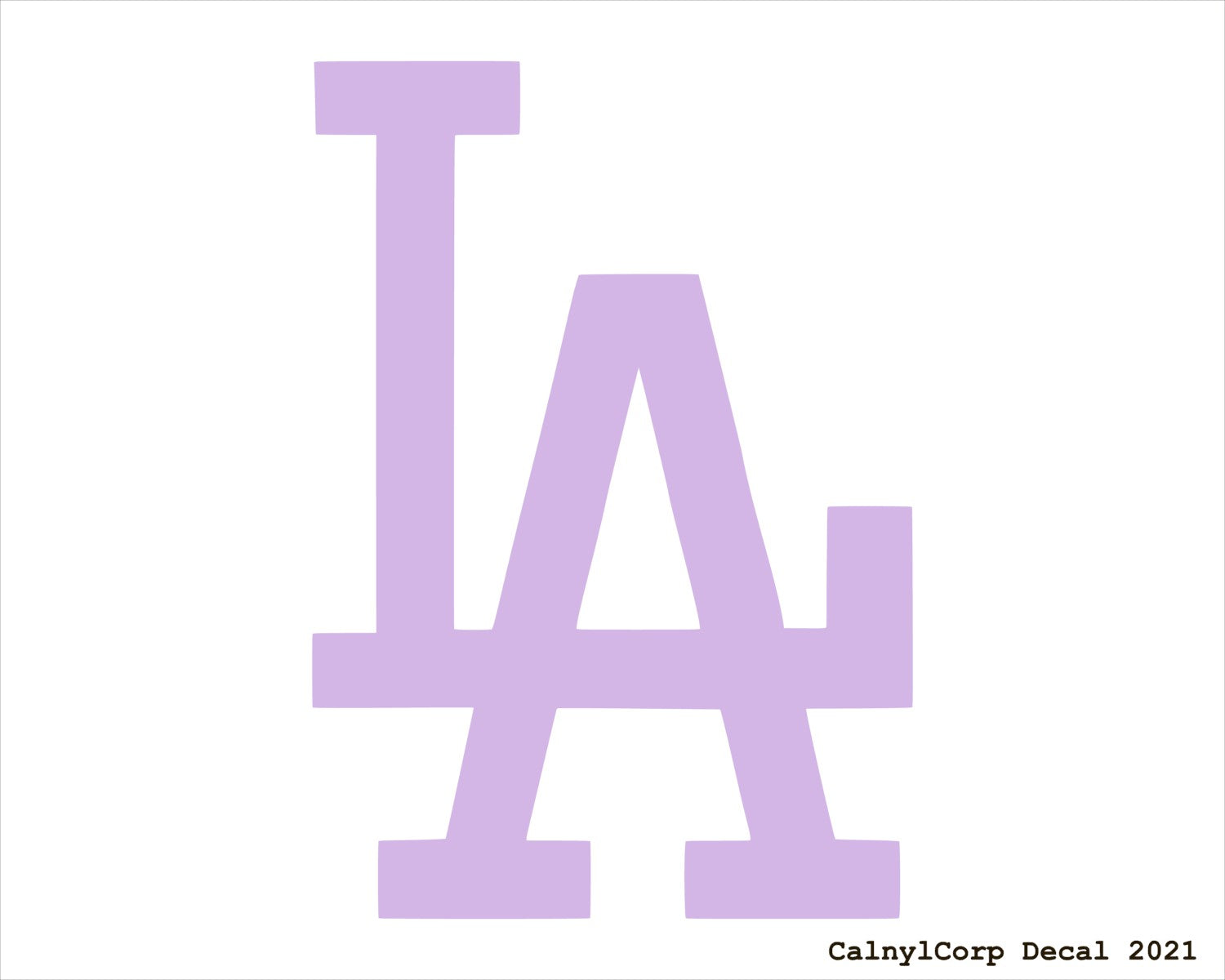 LA Dodgers Stickers ALL 10 Retired Numbers Vinyl Decal 