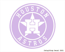 Load image into Gallery viewer, Houston Astros Vinyl Sticker Decals
