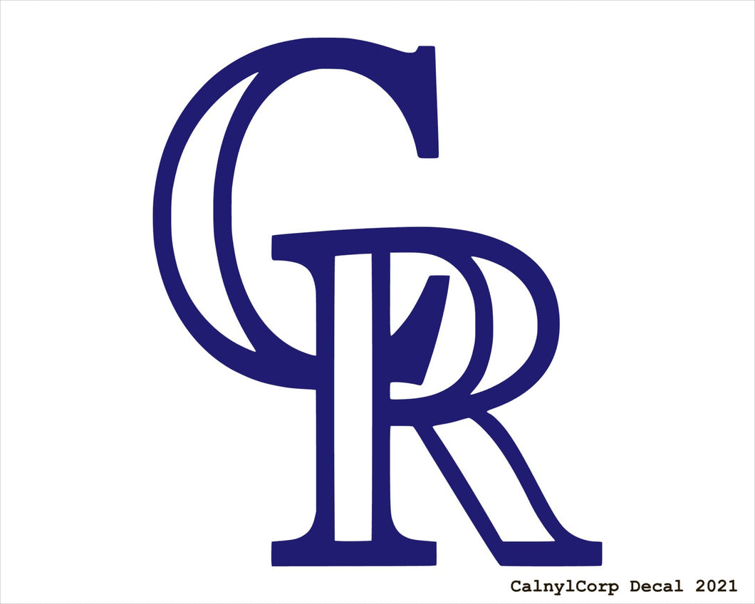 Colorado Rockies Vinyl Sticker Decals