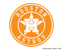 Load image into Gallery viewer, Houston Astros Vinyl Sticker Decals
