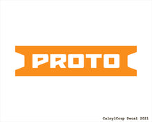 Load image into Gallery viewer, Proto Tools Vinyl Sticker Decals.
