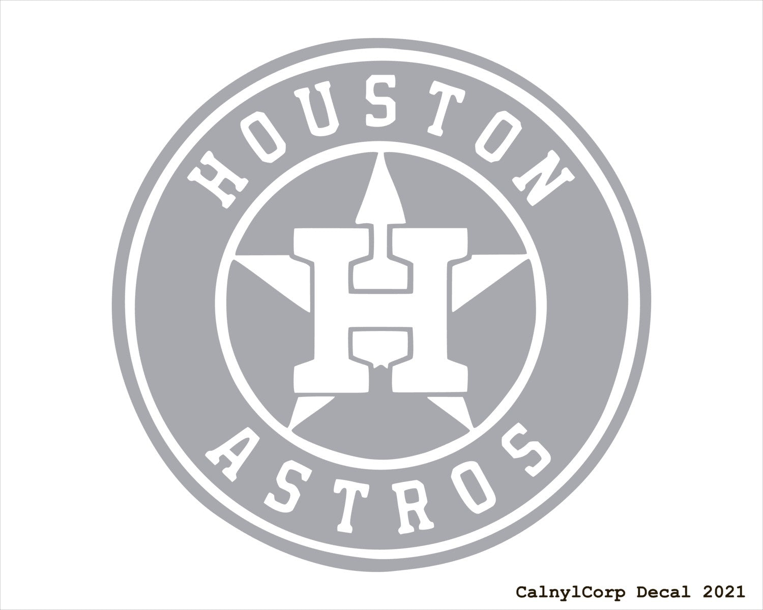  Houston Astros 3 or 5 Star Die-Cut Vinyl Decal 2