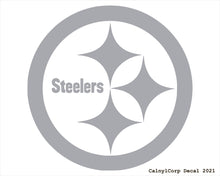 Load image into Gallery viewer, Pittsburgh Steelers Vinyl Sticker Decals.
