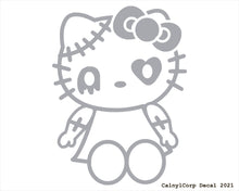 Load image into Gallery viewer, Cute Ghost Kitty Vinyl Sticker Decals.
