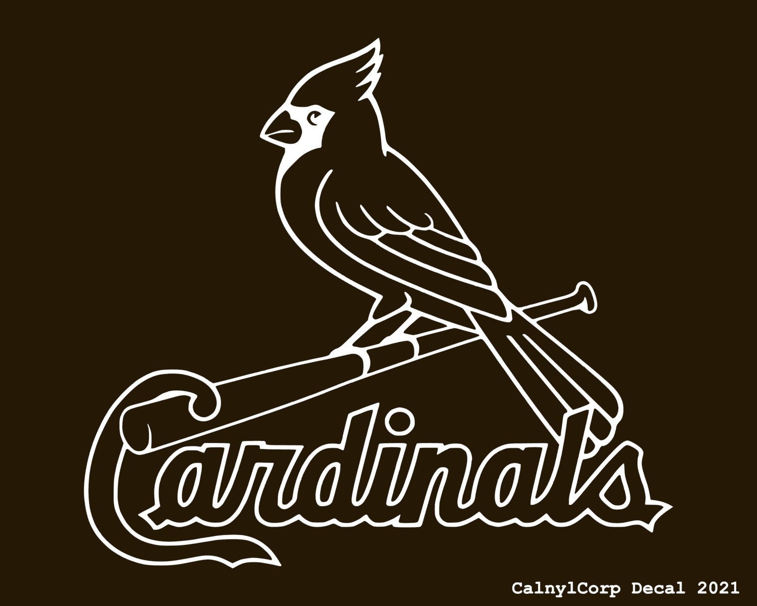 MLB St Louis Cardinals Decal Kit