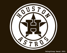 Load image into Gallery viewer, Houston Astros Vinyl Sticker Decals
