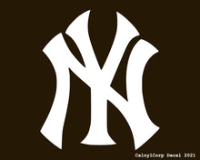 Load image into Gallery viewer, New York Yankees Vinyl Sticker Decals.
