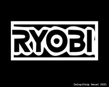 Load image into Gallery viewer, Ryobi Tools Vinyl Sticker Decals.
