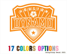 Load image into Gallery viewer, Houston Dynamo FC Vinyl Sticker Decals
