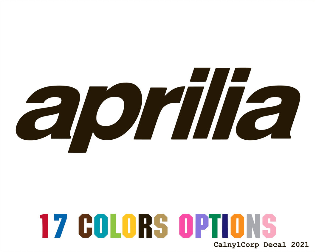 Aprilia Vinyl Sticker Decals