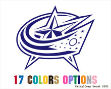 Load image into Gallery viewer, Columbus Blue Jackets Vinyl Sticker Decals
