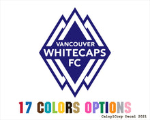 Load image into Gallery viewer, Vancouver Whitecaps FC Vinyl Sticker Decals
