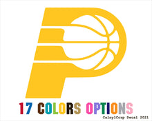 Load image into Gallery viewer, Indiana Pacers Vinyl Sticker Decals
