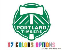 Load image into Gallery viewer, Portland Timbers Vinyl Sticker Decals
