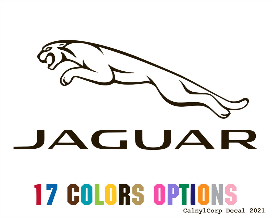 Jaguar Vinyl Sticker Decals