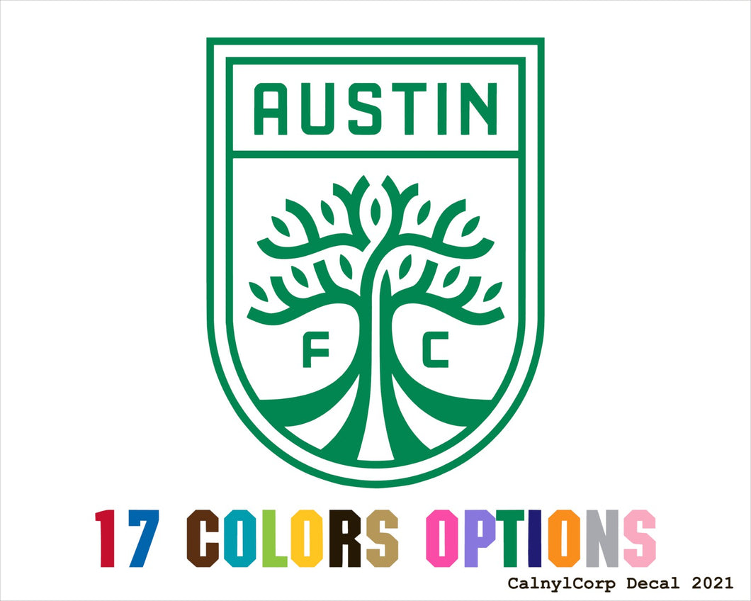 Austin FC Vinyl Sticker Decals