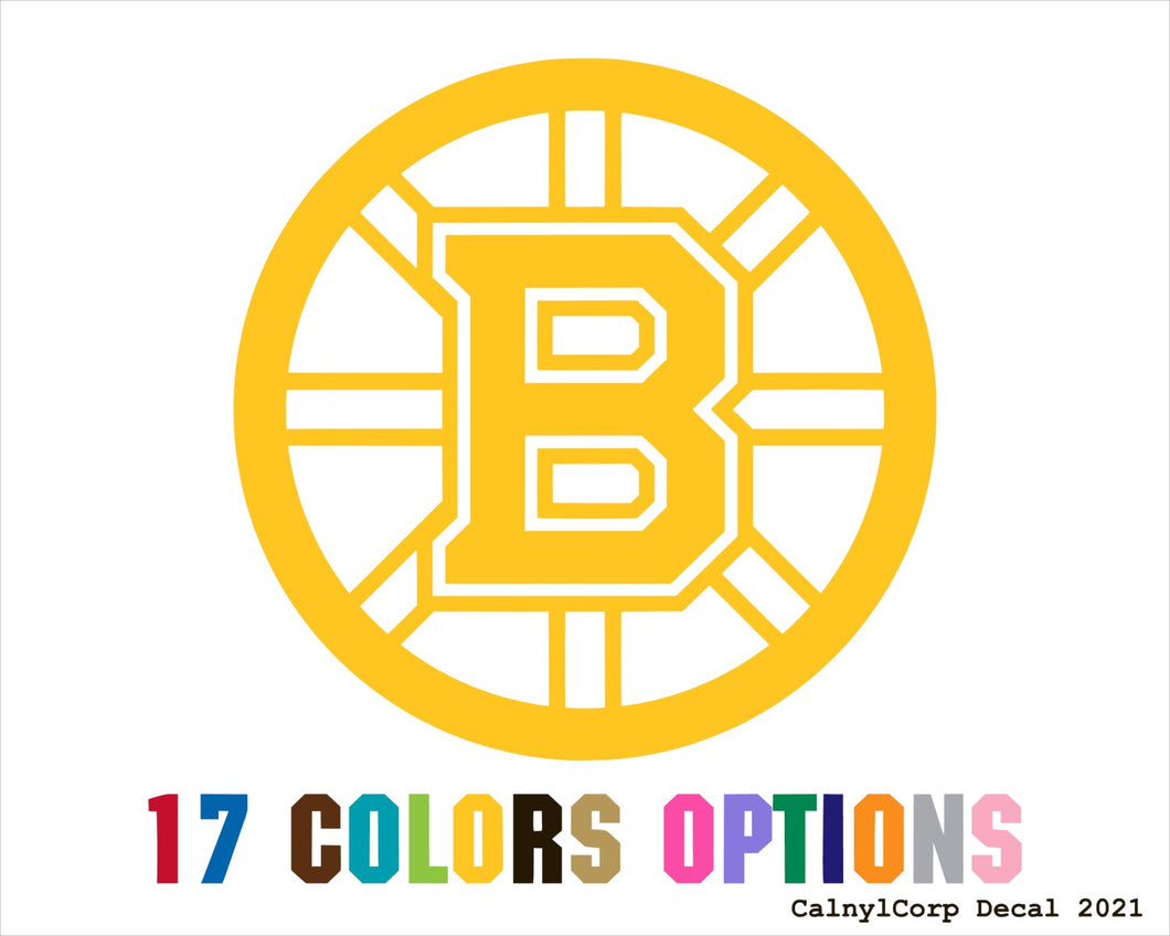 Boston Bruins Vinyl Sticker Decals