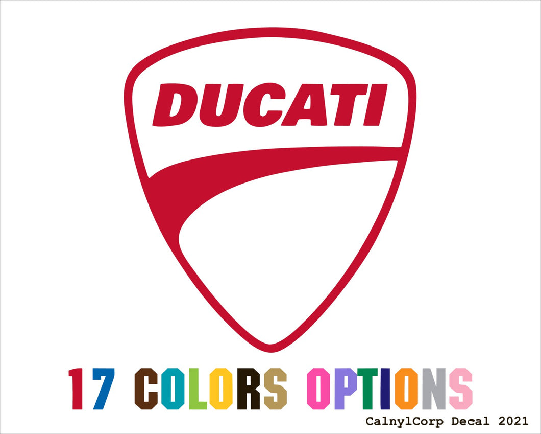 Ducati Vinyl Sticker Decals