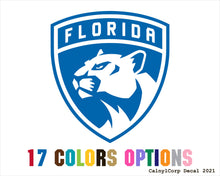 Load image into Gallery viewer, Florida Panthers Vinyl Sticker Decals
