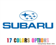 Load image into Gallery viewer, Subaru Vinyl Sticker Decals
