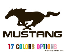 Load image into Gallery viewer, Ford Mustang Vinyl Sticker Decals
