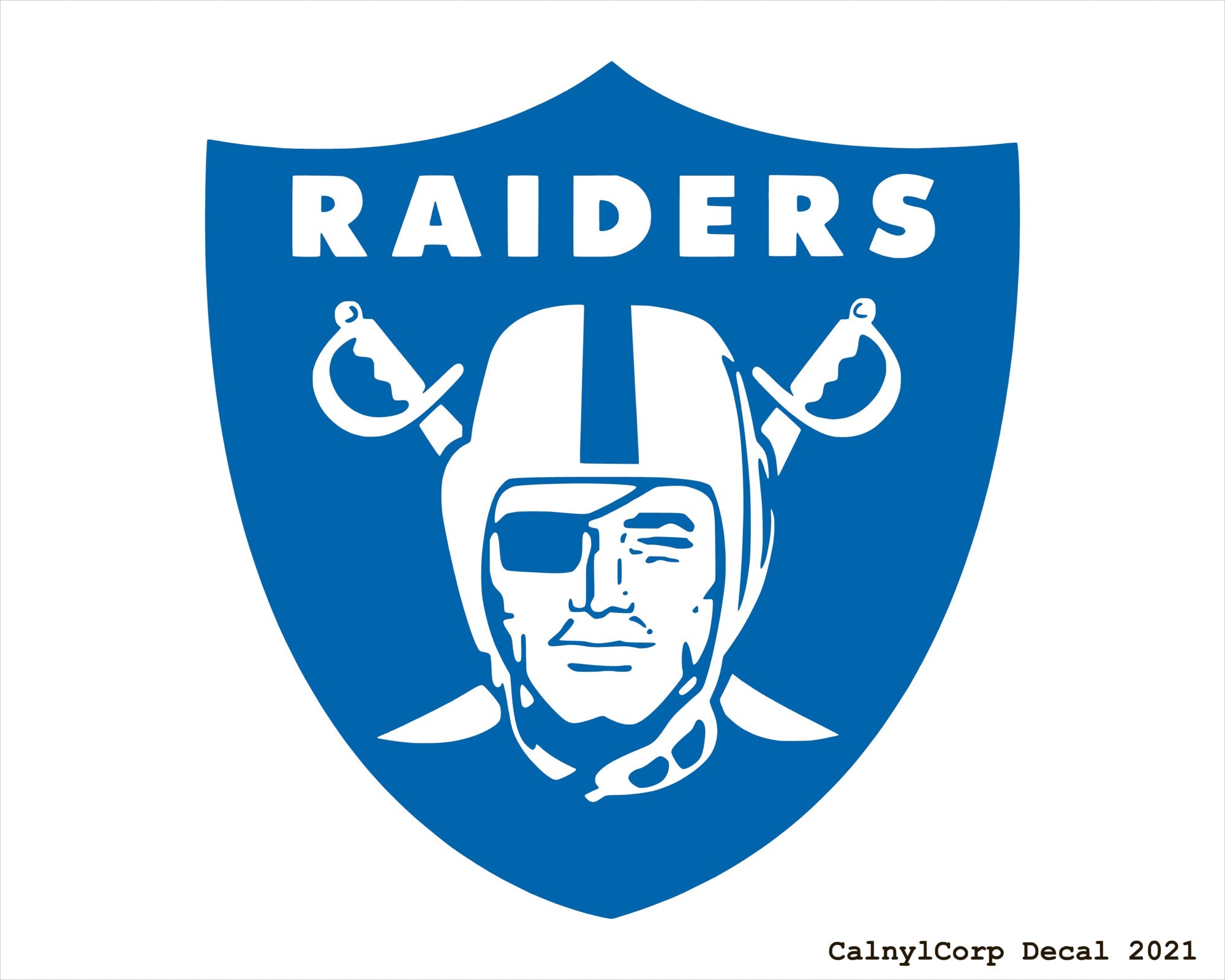 Las Vegas Raiders Decal Bumper Sticker