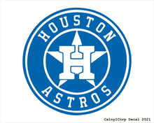 Load image into Gallery viewer, Houston Astros Vinyl Sticker Decals
