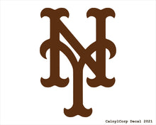 Load image into Gallery viewer, New York Mets Vinyl Sticker Decals.
