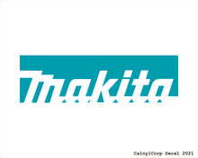 Load image into Gallery viewer, Makita Tools Vinyl Sticker Decals.
