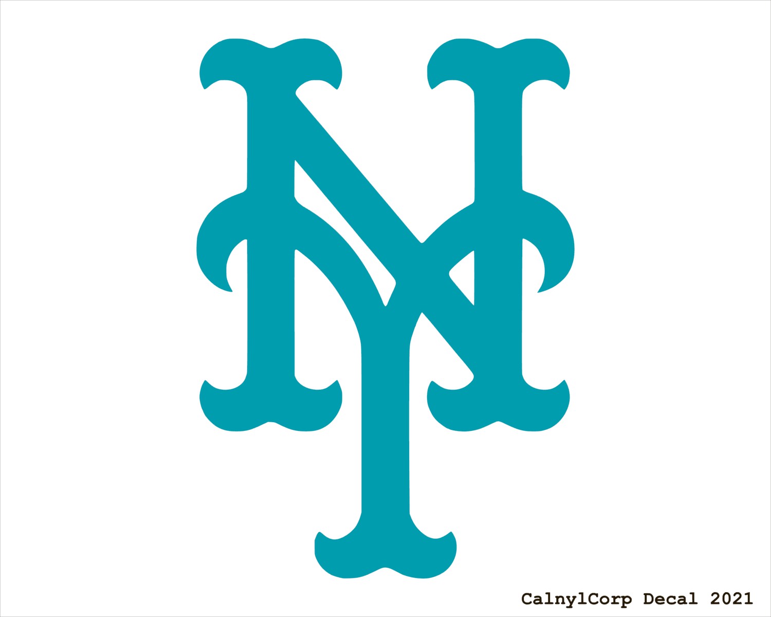 ny mets stencil