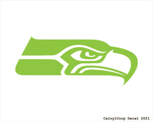Load image into Gallery viewer, Seattle Seahawks Vinyl Sticker Decals.
