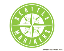 Load image into Gallery viewer, Seattle Mariners Vinyl Sticker Decals.
