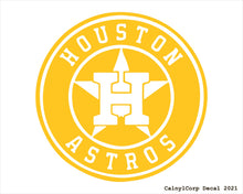 Load image into Gallery viewer, Houston Astros Vinyl Sticker Decals
