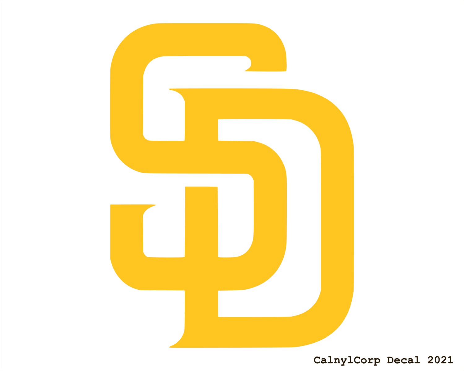 San Diego Padres Gold - San Diego Padres - Sticker