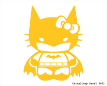 Load image into Gallery viewer, Kitty Bat-woman Vinyl Sticker Decals.
