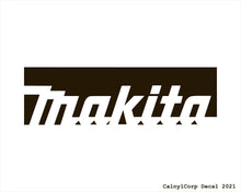 Load image into Gallery viewer, Makita Tools Vinyl Sticker Decals.
