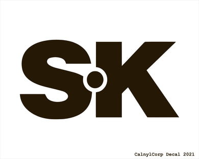 SK Professional Tools Vinyl Sticker Decals.