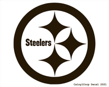 Load image into Gallery viewer, Pittsburgh Steelers Vinyl Sticker Decals.
