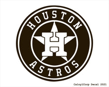 Load image into Gallery viewer, Houston Astros Vinyl Sticker Decals
