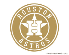 Load image into Gallery viewer, Houston Astros Vinyl Sticker Decals
