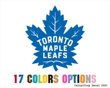 Load image into Gallery viewer, Toronto Maple Leafs Vinyl Sticker Decals
