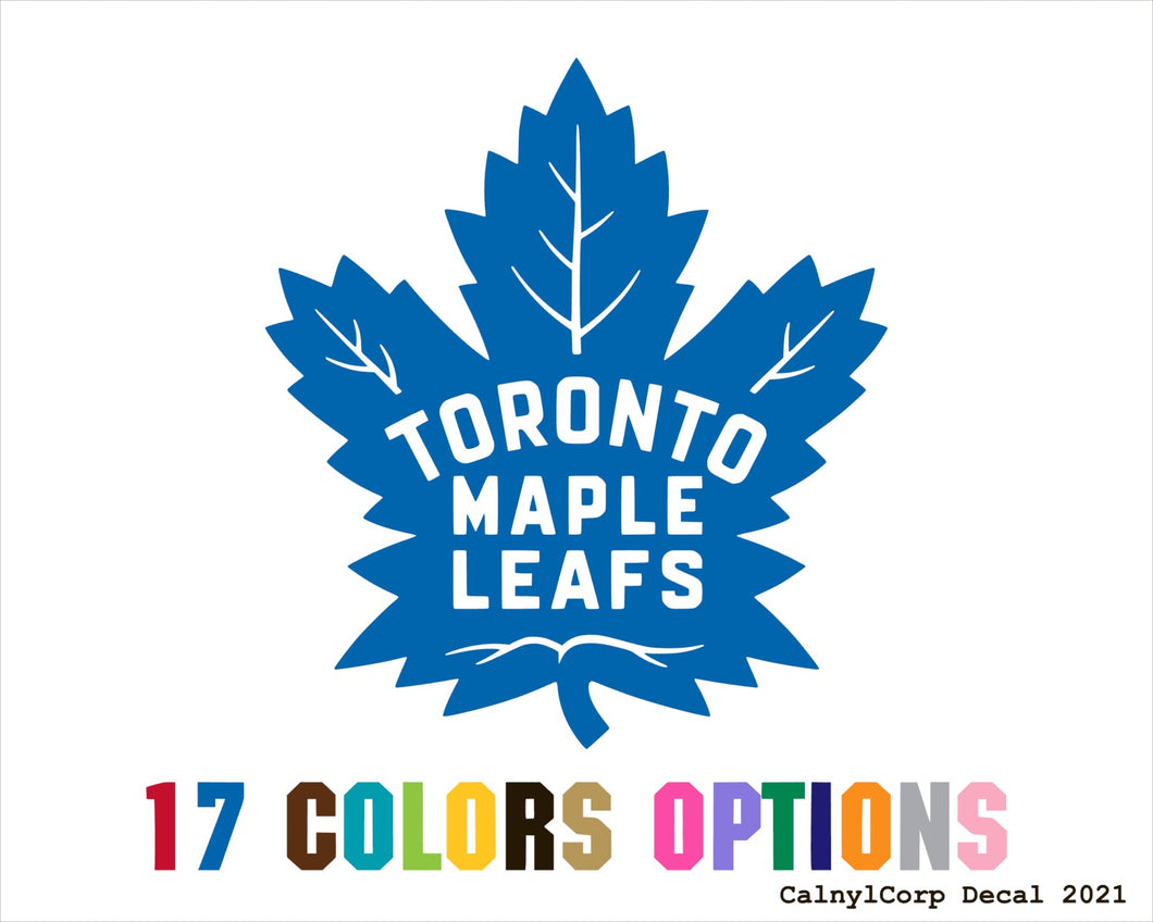 Toronto Maple Leafs Vinyl Sticker Decals