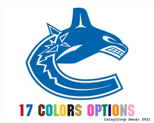 Load image into Gallery viewer, Vancouver Canucks Vinyl Sticker Decals
